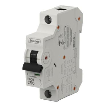 Imagem de Mini Disjuntor Monopolar 50A ENERBRAS