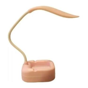 Imagem de Luminária De Mesa Articulável Led Recarregável Estudo Porta Treco - Ne