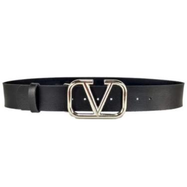 Imagem de Cinto Feminino Preto Moda Coutry Elegante Ajustavel Fivela V - SWISS B