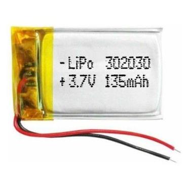 Imagem de Bateria 3.7v  P/ Camera Chaveiro Relogio 302030 - bgb