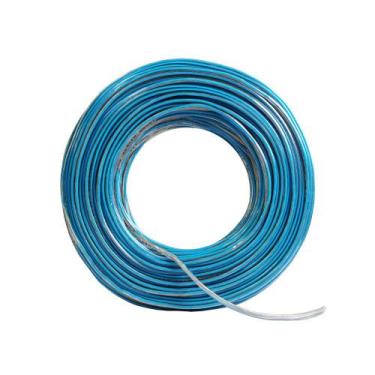 Imagem de Cabo Paralelo Audio Prime 2 X 2,0MM Marinizado Cristal Tarja Azul 100m