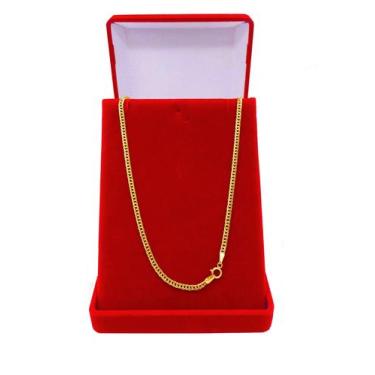 Imagem de Cordão Corrente De Ouro Masculino Elo Duplo 60cm 3.8 Grs 18k - DR Joia