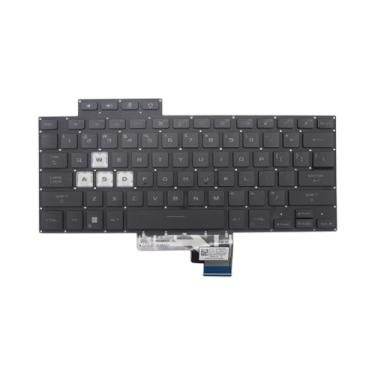 Imagem de Novo teclado de substituição para Asus TUF Air FX516 FX516P FX516PC FX516PE FX516PR FX516PM FA516 retroiluminado EUA