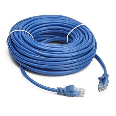 Imagem de Cabo de Rede RJ45 15 Metros CAT5E Crimpado com Conector Blindado para 