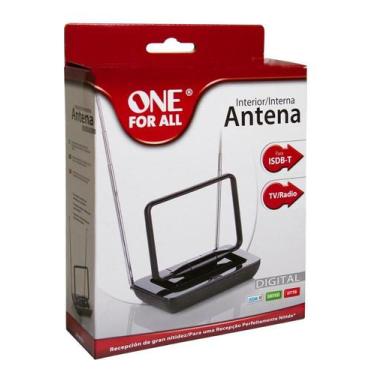 Imagem de Antena Digital Interna  Tv / Uhf / Vhf E Radio Fm - One For All