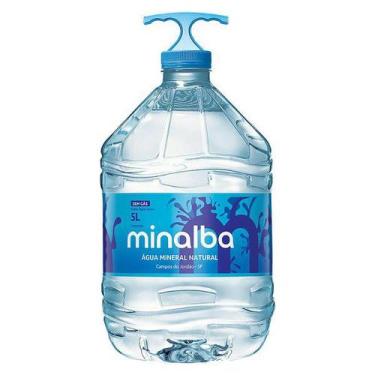 Imagem de Água Mineral Natural Sem Gás MINALBA 5l