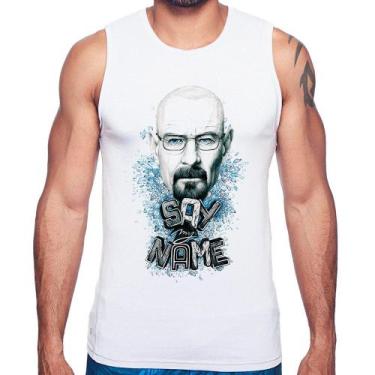 Imagem de Regata Heisenberg Say My Name - Foca na Moda, Branco, G