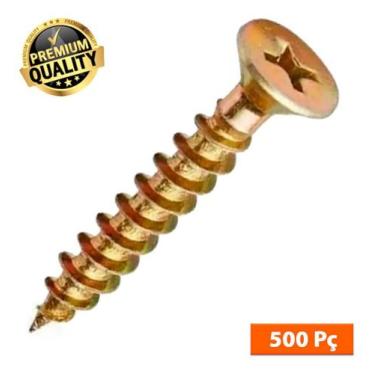 Imagem de Parafuso Para Madeira Mdf Compensado Philips 3,5x16 500un - Welt 