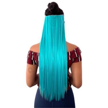 Imagem de Aplique Tic Tac Liso 70 Cm - Idêntico Ao Humano - Longo Com Volume - I