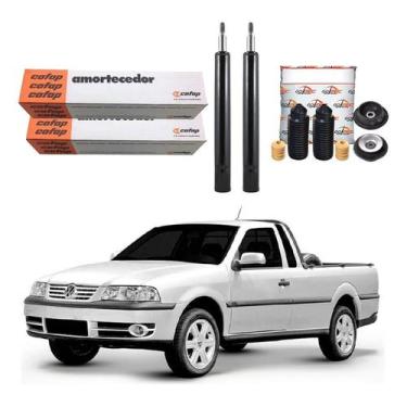 Imagem de Kit Amortecedor Dianteiro Saveiro G3 1.8 2.0 2001 A 2005 - Cofap