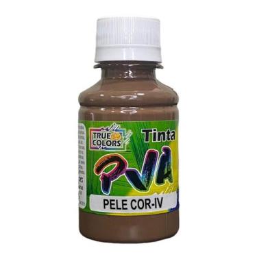 Imagem de Tinta Pva Fosco Cores Escuras 100ml True Colors, PELE COR IV