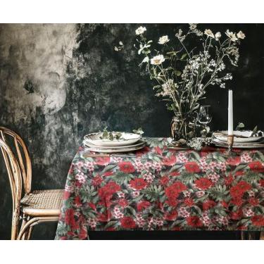 Imagem de Toalha de Mesa Wendy Rosas Vermelhas - FASTLAR, 140x300cm