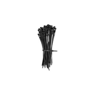 Imagem de Abraçadeira de Nylon AP 100 2,5mm x 100mm preta 100 unidades - Pier Te