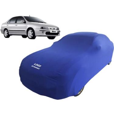Imagem de Capa De Tecido Sob Medida Para Carro Fiat Marea - Mz, Azul