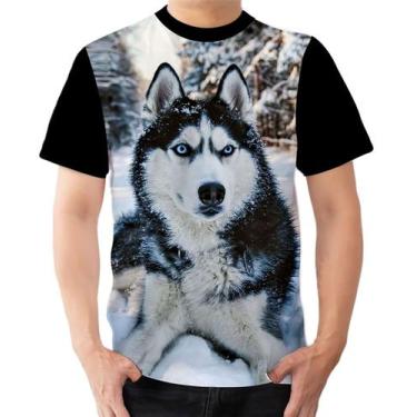 Imagem de Camiseta Camisa Ads Husky Siberiano Neve Cães Cachorros 1 - Fabriqueta