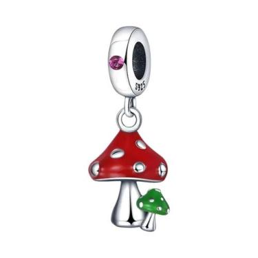 Imagem de Amuletos de Trevo Verde para Pulseira de Prata Esterlina 925 - Acessór