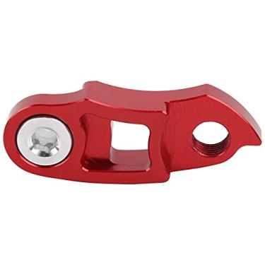 Imagem de Cabide Traseiro do Desviador das Bicicletas, Conversor de Extensão do Gancho da Cauda de Alumínio Acessório do Ciclismo (Vermelho)