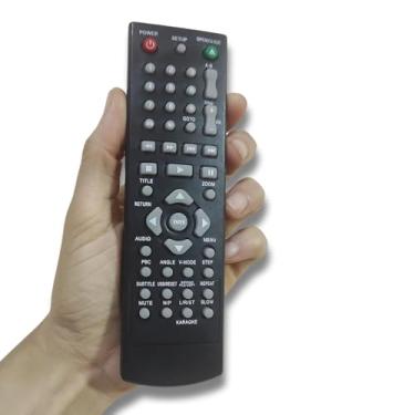 Imagem de Controle Remoto para Dvd Philco e Karaokê Modelos Ph154 - Ph156 - Ph192 - Ph150 Substitui o Original com mesmas funções - Controle para reposição