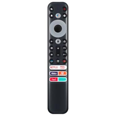 Imagem de PERFASCIN RC902V FMR5 Controle remoto substituído por voz adequado para TCL 8K QLED Smart TV X925PRO 65X925 IFFALCON 75H720 50P725G 55C728 75C728 C835