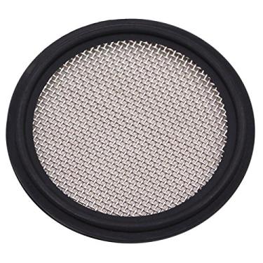 Imagem de DERNORD Viton de Junta Sanitária de 15 cm com Tela Inoxidável - Trevo de Grampo Triplo, 20 Mesh