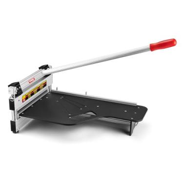 Imagem de Goldblatt Cortador de piso laminado de 33 cm, cortador de piso de vinil profissional, corpo de liga de alumínio, lâmina de aço de tungstênio - corta parquet, madeira de lei projetada, VCT, LVT, SPC,