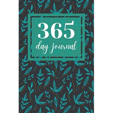 Imagem de 365 Day Journal - One Page A Day | Unlined | Undated | 6x9 Daily Dairy | Foliage Pattern Cover: Daily Diary for 365 days of Journaling. Gift for Family and Friends
