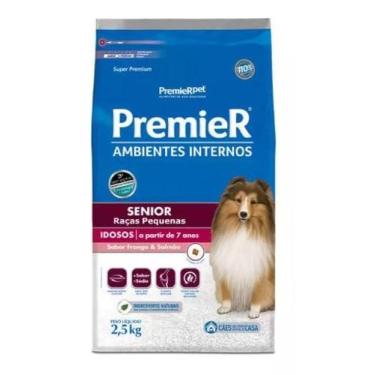 Imagem de Ração Premier Amb Inter Cães ad 7+ Frango e Salmão 2,5kg - PREMIER PET