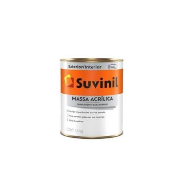 Imagem de  massa acrilica 0,9l-1,3kg - suvinil