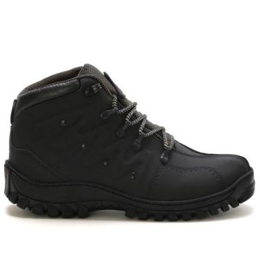 Imagem de Bota Adventure Masculina Coturno Botina Em CouroPraTrilhas -  Free Jum