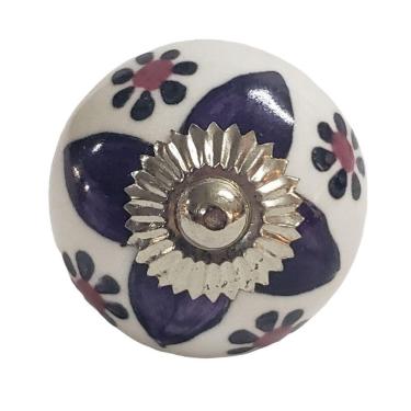 Imagem de Puxador Cerâmica Indiano Modelo 9