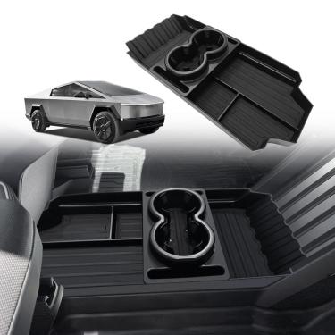 Imagem de Bandeja organizadora do console central inferior do piso Tesla Cybertruck