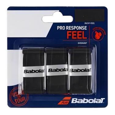 Imagem de Overgrip Babolat Pro Response Preto - 3 Unidades