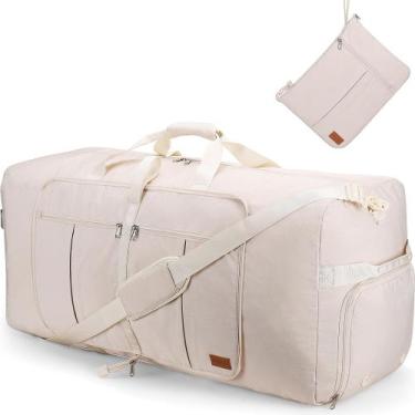 Imagem de Mochila de Viagem Urtala 100L - 32" Bege - Para Homens e Mulheres