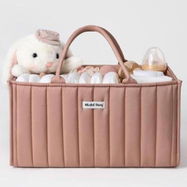 Imagem de Organizador de Fraldas Blissful Diary Baby - Rosa Blush