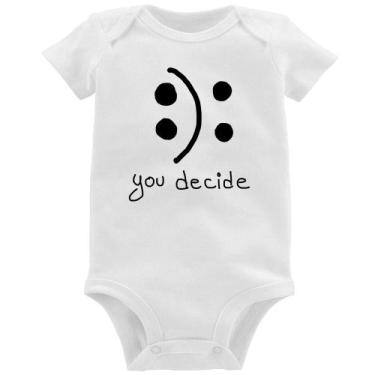 Imagem de Body Bebê You Decide - Foca na Moda, Branco, M
