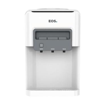 Imagem de Bebedouro de Mesa para Garrafão EOS Mineralle Eletrônico Água Quente, Natural e Gelada Branco EBE06QB 220V