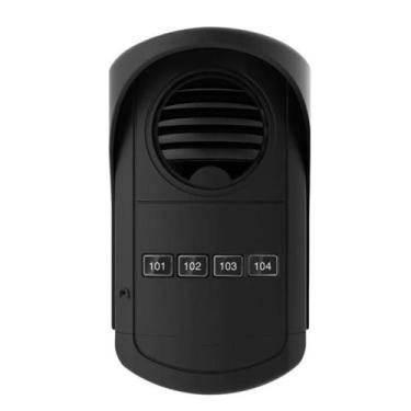 Imagem de Porteiro Coletivo Individual Para 4 Pontos S-300 Agl Preto 