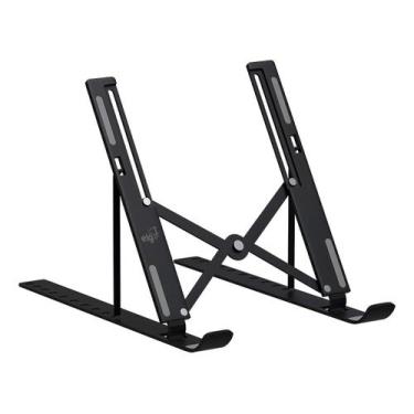 Imagem de Suporte de Mesa para Notebook ELG  Ajustável e Ergonômico, Ideal para 