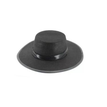 Imagem de Chapeu v de vinganca zorro padre adulto halloween festas - MC PRESENTE