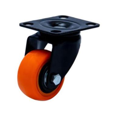 Imagem de Rodizio Gir Pt 3 Placa Roda Pvc Lar Esfera 70kg - Colson - Colson Roda
