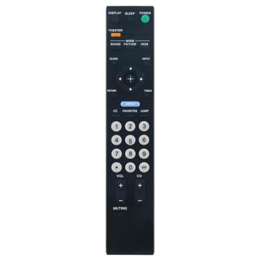 Imagem de Controle remoto de substituição RM-YD026 compatível com Sony Bravia TV KDL-32M4000 KDL-46SL140 KDL-32L4010 KDL-32N4000 KDL-37NL140 KDL-40SL140 KDL-40M4000 KDL-26N4000 KDL-37L4000 00 KDL-3 2NL140 KDL