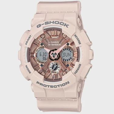 Imagem de Relógio casio g-shock feminino anadigi rosa GMA-S120MF-4ADR