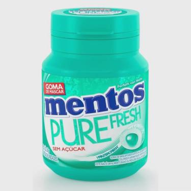 Imagem de Goma de mascar mentos wintergreen garrafa 56G