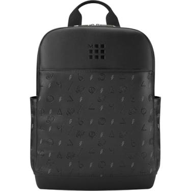 Imagem de Moleskine, Mochila Pro Clássica, Coleção Mundo Mágico de Harry Potter, Capa Protetora para Tablet ou Laptop e Bolso Acolchoado, Cor Preta, Dimensões 32 x 42 x 15 cm