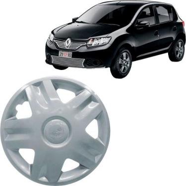 Imagem de Calota Clio Sandero 2014 2015 2016 2017 Aro 14 Pressão - GRID