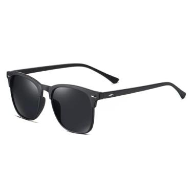 Imagem de VFDHN Óculos de sol polarizados masculinos, visão noturna, para dirigir, masculino, UV400 (3323, preto e cinza)