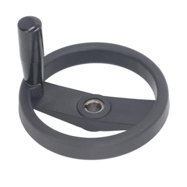 Imagem de Mão Roda de Mão 2 Torno de Moagem Com Raio de Moagem Com Manutenção de 16 Mm de Diâmetro Externo de 160 Mm Com Alça Giratória para a Roda de Mão Dobrável para a Máquina de