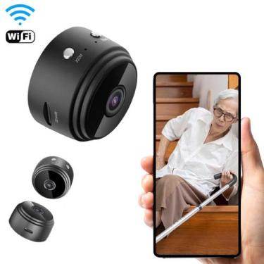 Imagem de Camera Espiã Sem Fio Com Som Visão Noturna Escuta - WCAN
