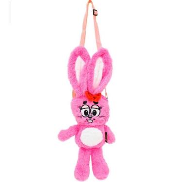 Imagem de Bolsa Coelho Dalila De Pelúcia 34x16cm - Turma Da Mônica - Tasco