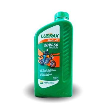 Imagem de Oleo 20w50 lubrax moto 4t mineral 1l